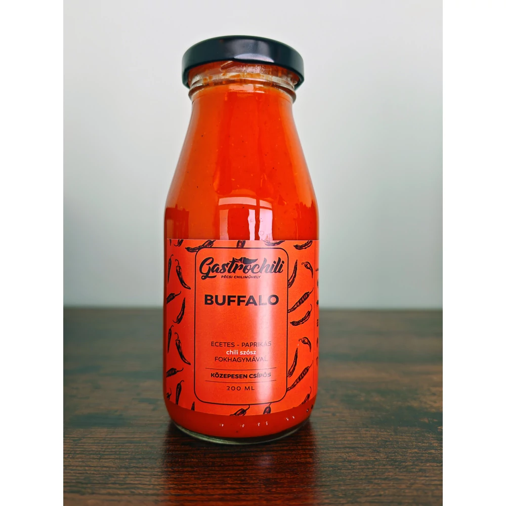 Buffalo | ecetes-paprikás, vajas chiliszósz fokhagymával 200ml