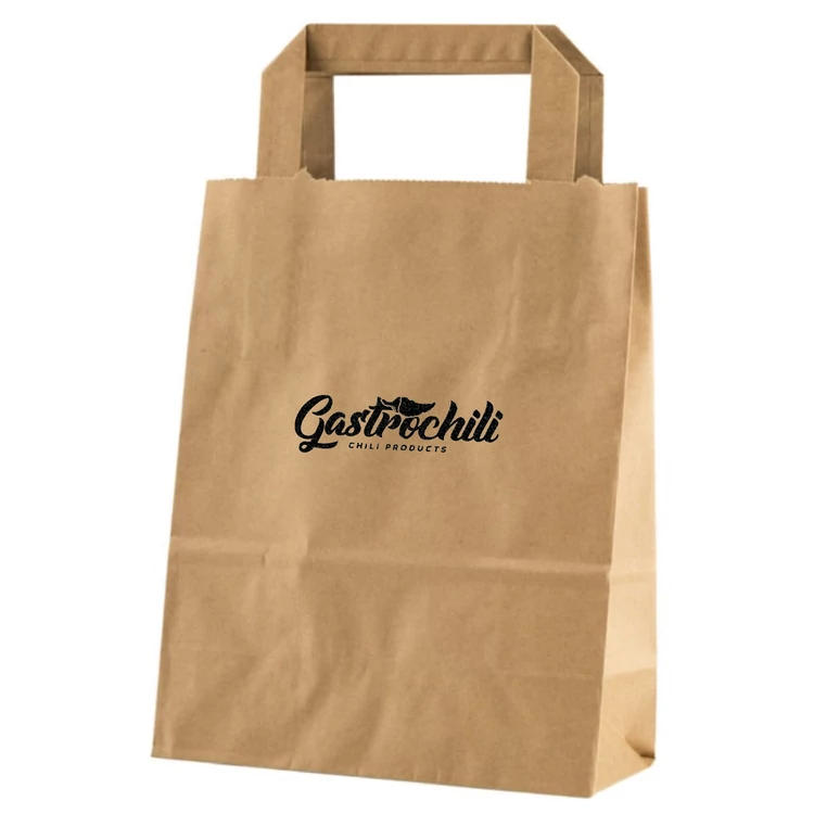 Emblémázott papírtáska